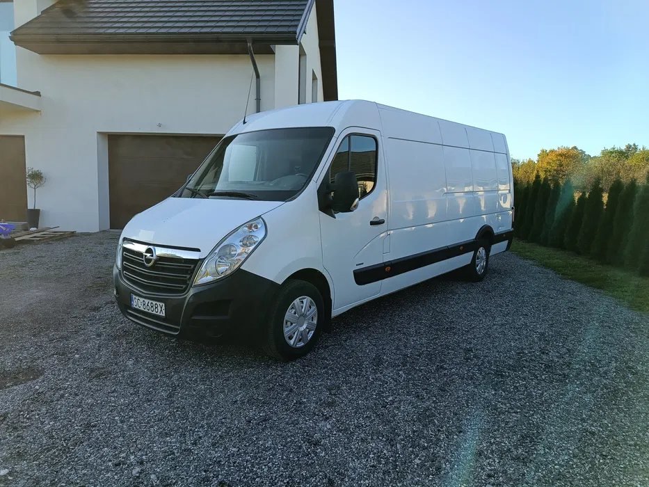 Opel Movano L4H2 — długi bus do wynajęcia w Kielcach